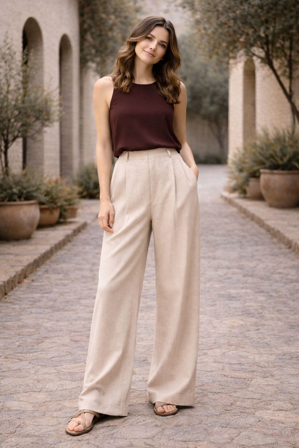 LINEN PYJAMA - Comfort Fit