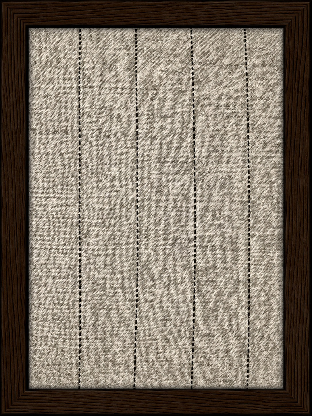 LINEN "V" NECK DRESS