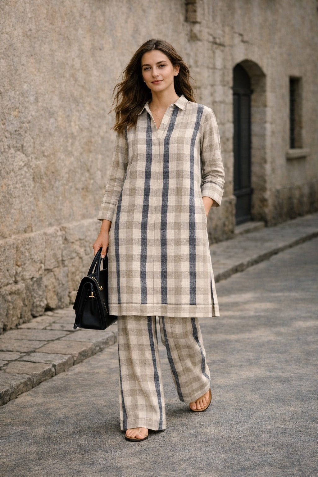 Linen Co-Ord Set L1