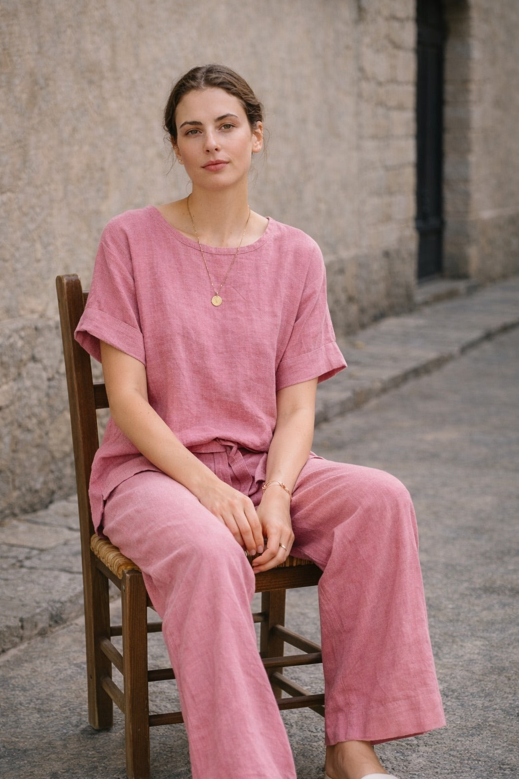 Linen Co-Ord Set L3