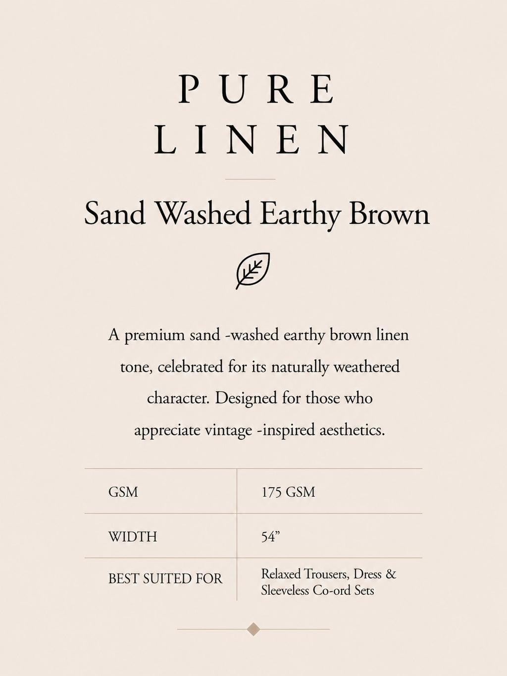 LINEN DRESS