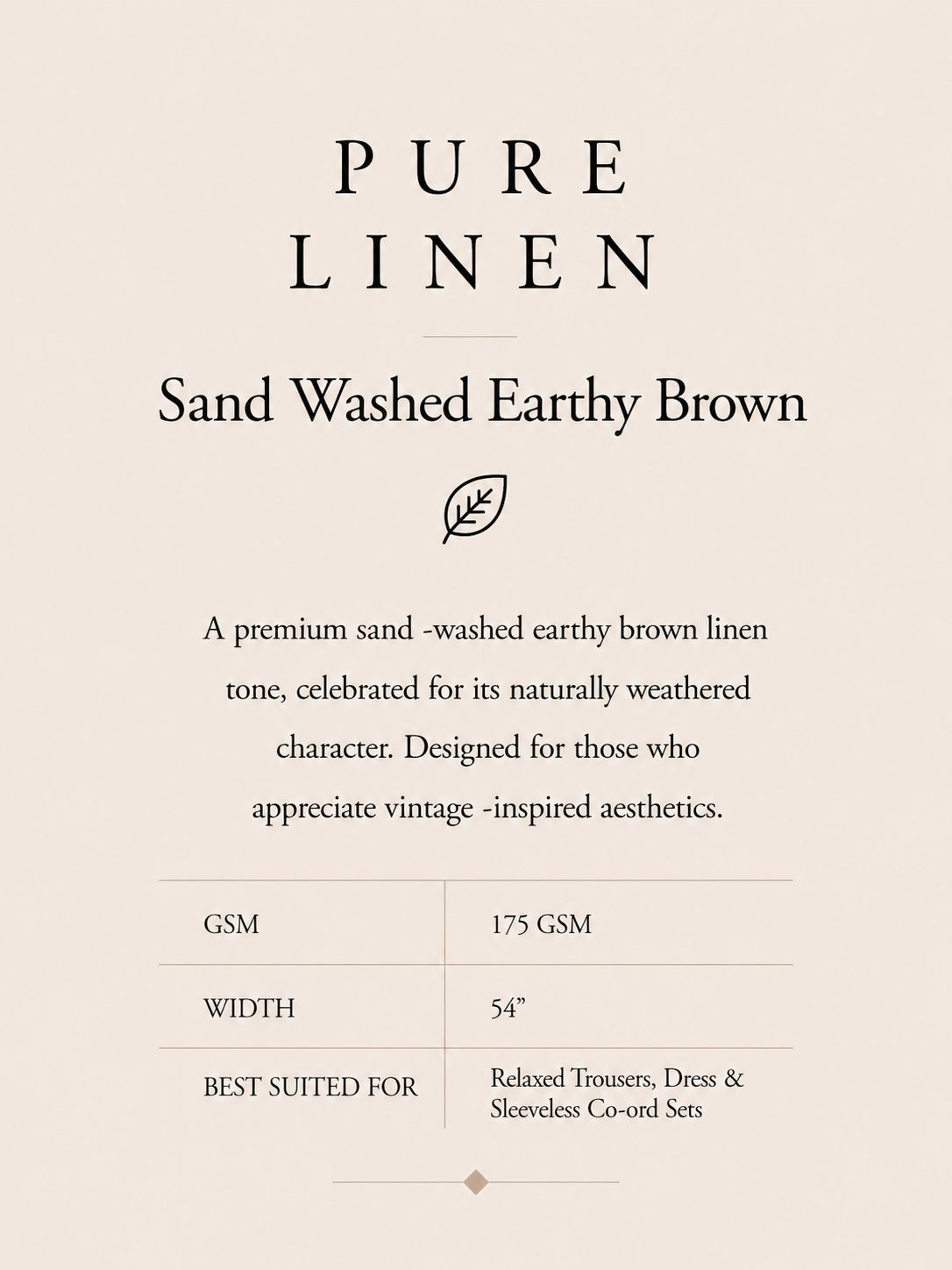 LINEN DRESS