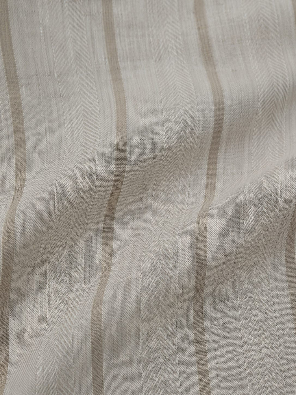 PURE LINEN-NATURAL STRIPED