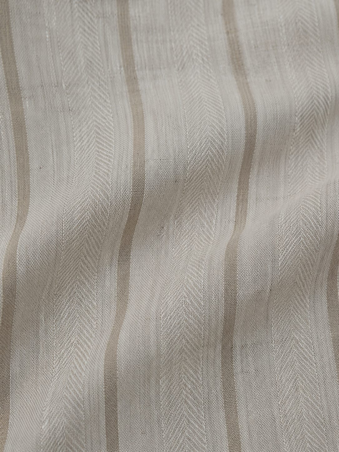 PURE LINEN-NATURAL STRIPED