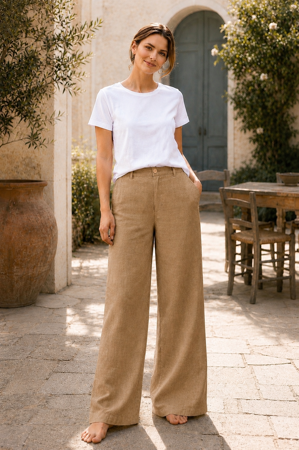 PURE LINEN- RELAXED TROUSER