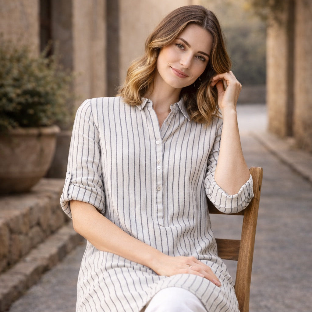 LINEN KURTA