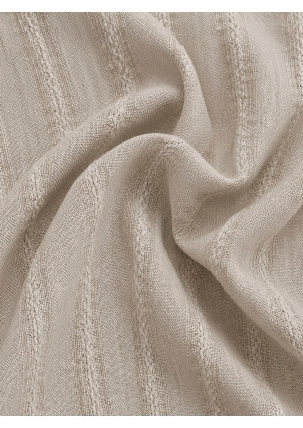 PURE LINEN- TEXTURED STRIPES